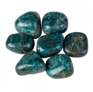 Apatite Blue Tumbled Stones