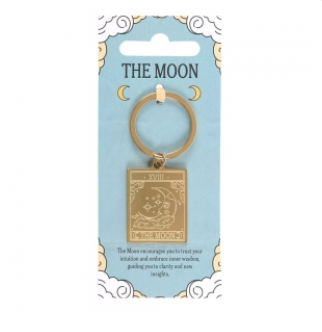 The Moon Tarot Keychain