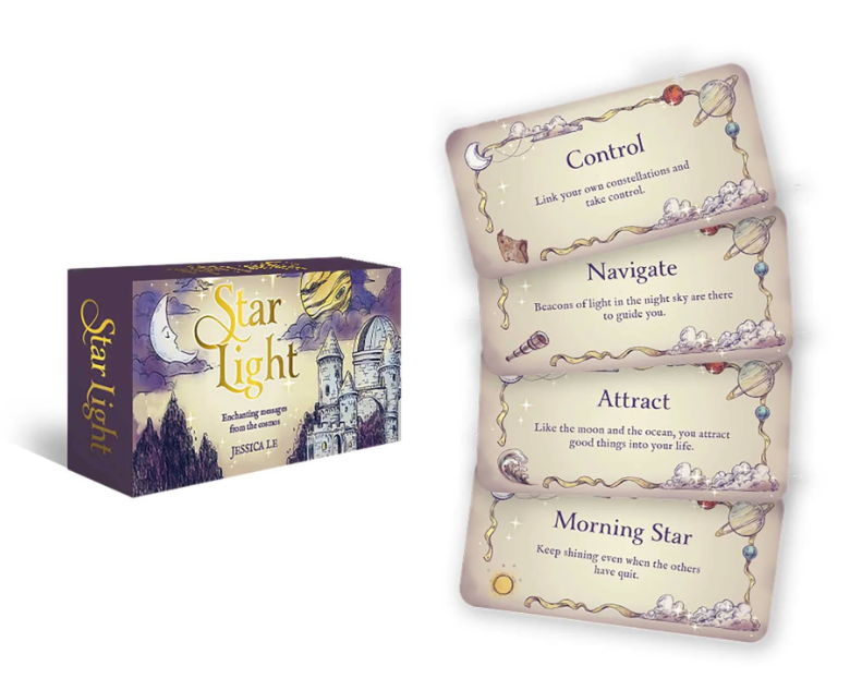Star Light Card Deck by Jessica Le