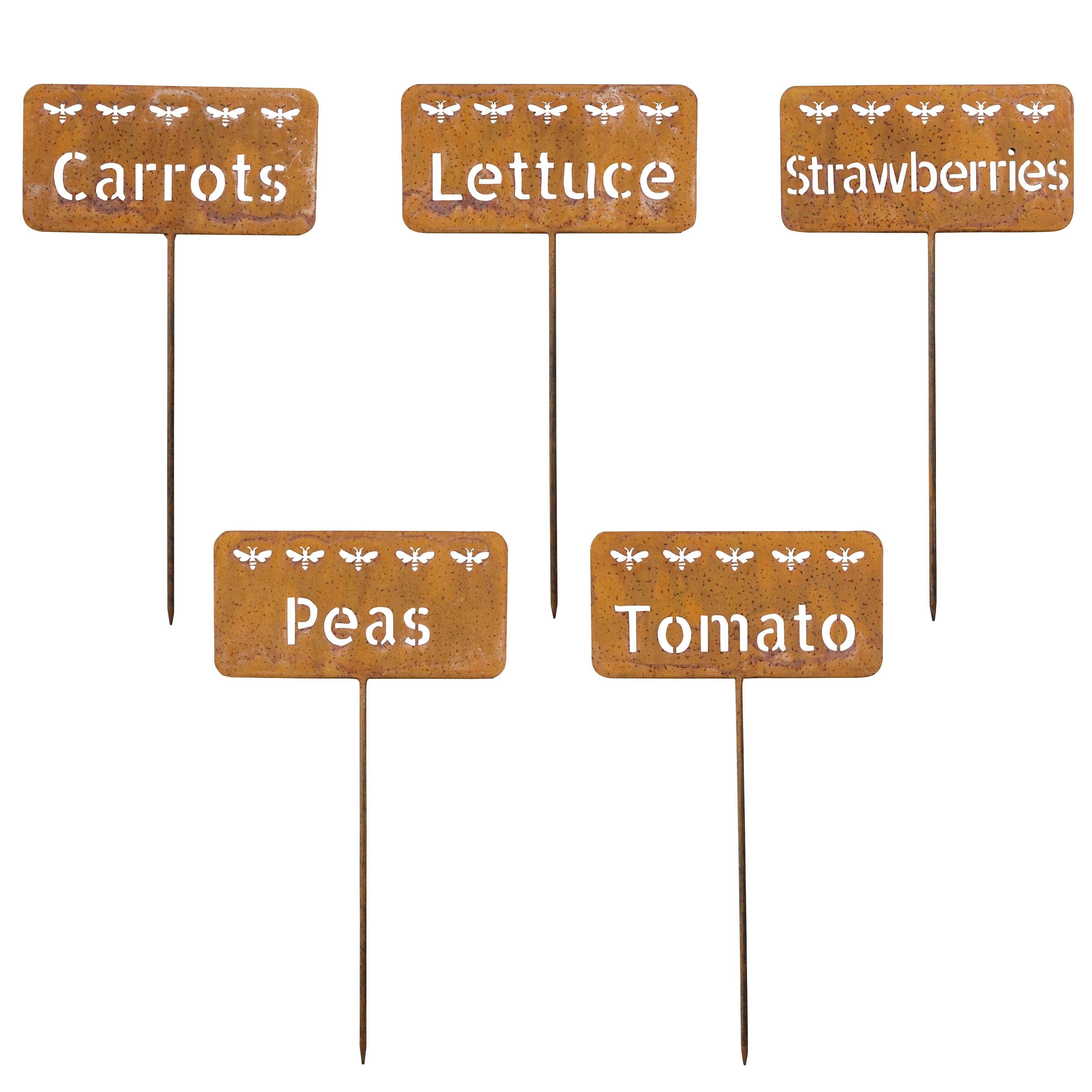 Set 5 Vegetable Stakes